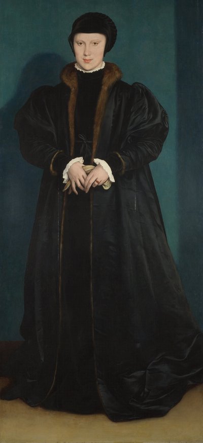 Cristina de Dinamarca, Duquesa de Milán, 1538 de Hans Holbein der Jüngere
