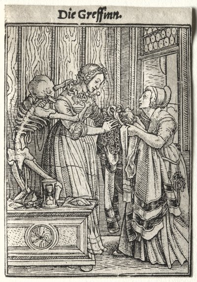 Danza de la Muerte: La Condesa de Hans Holbein the Younger