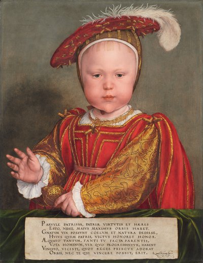 Eduardo VI de niño de Hans Holbein der Jüngere