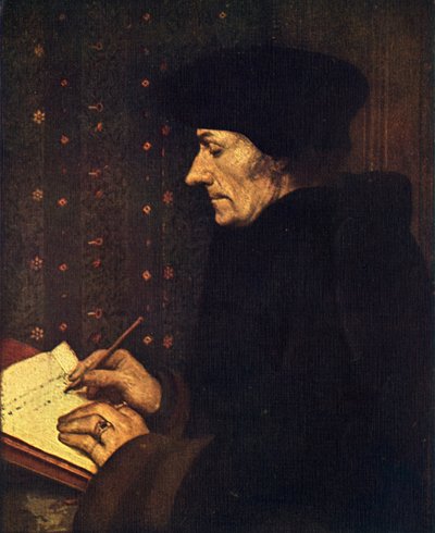 Erasmo, 1523, 1909 de Hans Holbein der Jüngere