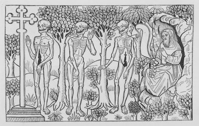 La danza de la muerte de Holbein de Hans Holbein der Jüngere
