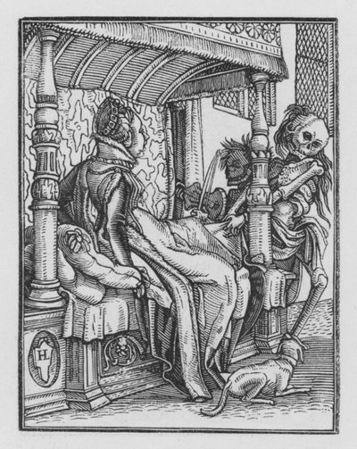 La danza de la muerte de Holbein: La duquesa de Hans Holbein der Jüngere