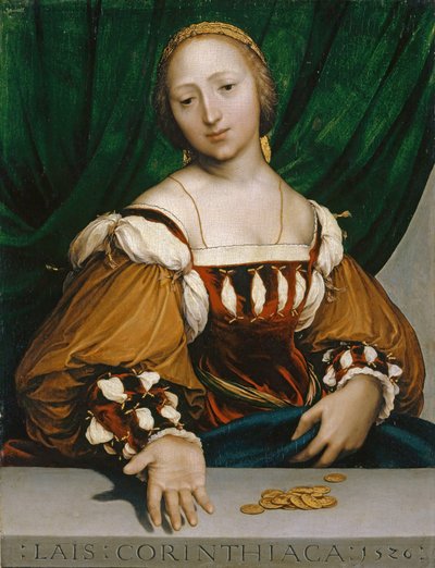 Laís de Corinto de Hans Holbein der Jüngere
