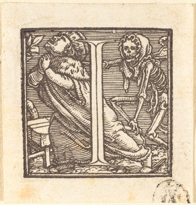 Letra I de Hans Holbein der Jüngere