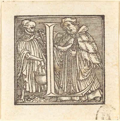 Letra L de Hans Holbein der Jüngere