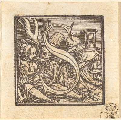 Letra S de Hans Holbein der Jüngere
