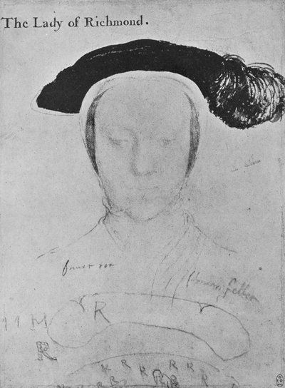 Mary, Duquesa de Richmond y Somerset, c.1532-1533 de Hans Holbein der Jüngere