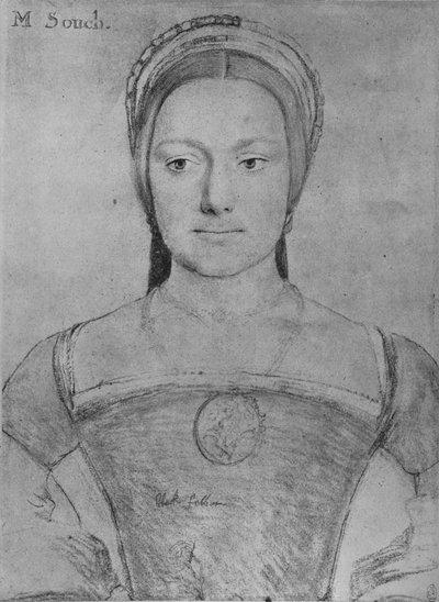 Mary Zouch, c1532-1543 de Hans Holbein der Jüngere