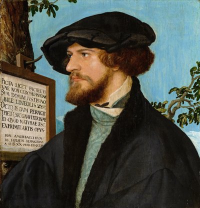 Retrato de Bonifacius Amerbach de Hans Holbein der Jüngere