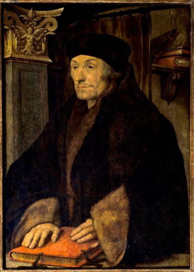 Retrato de Erasmo de Rotterdam de Hans Holbein der Jüngere