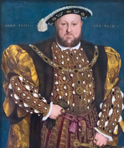 Retrato de Enrique VIII de Hans Holbein der Jüngere