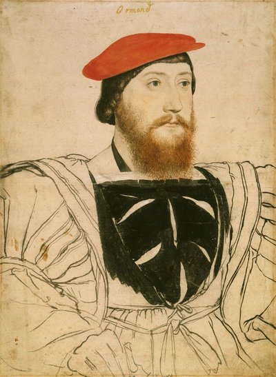 Retrato de James Butler, 9º Conde de Ormond de Hans Holbein der Jüngere