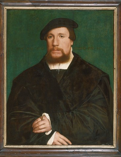 Retrato de un mercader hanseático de Hans Holbein the Younger