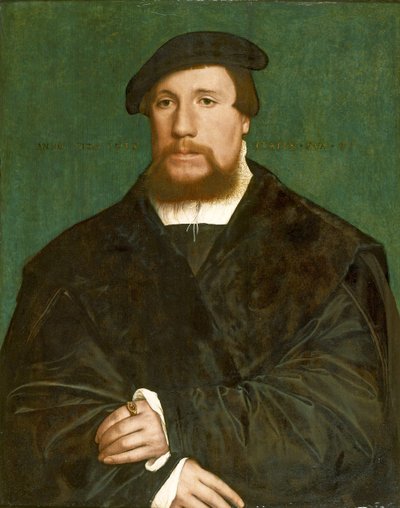 Retrato de un comerciante hanseático de Hans Holbein der Jüngere