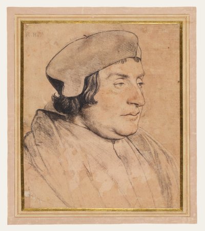 Retrato de un erudito o clérigo de Hans Holbein the Younger