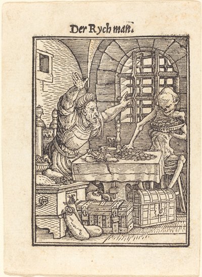 Hombre rico de Hans Holbein der Jüngere