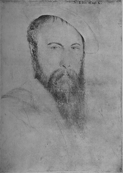 Copia de Sir Thomas Wyatt, c1535-1553 de Hans Holbein der Jüngere