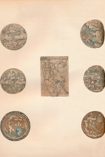 Estudios para trabajos de orfebrería, 1903 de Hans Holbein der Jüngere