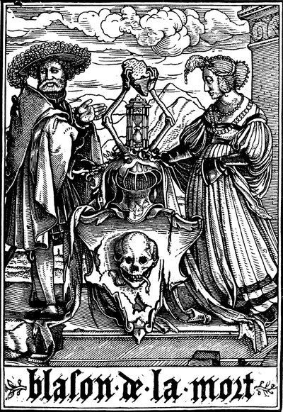 Los brazos de la muerte, 1538 de Hans Holbein der Jüngere