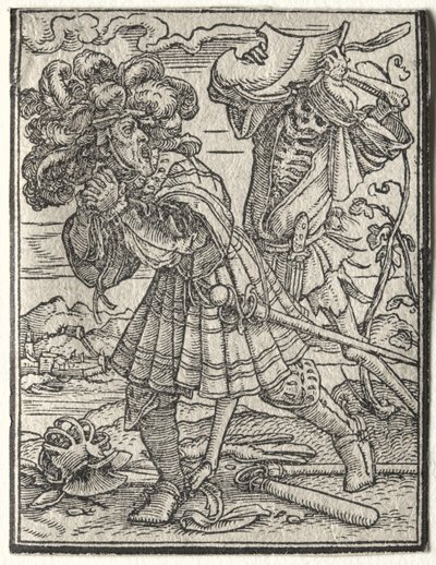 La Danza de la Muerte: El Conde de Hans Holbein the Younger
