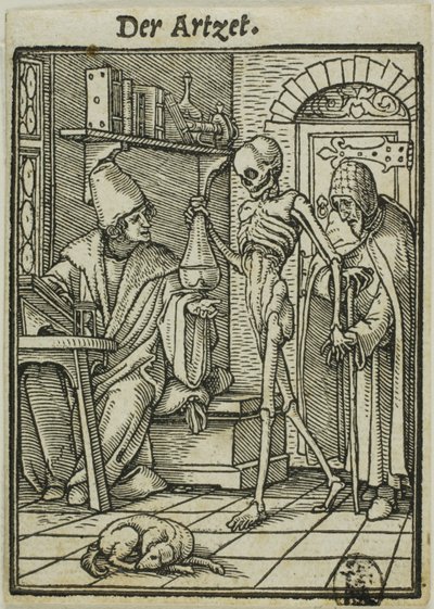 El médico de Hans Holbein the Younger