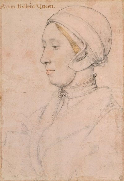 Dama desconocida Ana Bolena de Hans Holbein der Jüngere