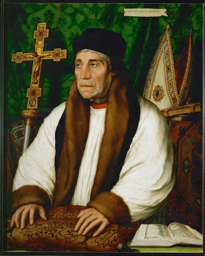William Warham, Arzobispo de Canterbury ... de Hans Holbein the Younger