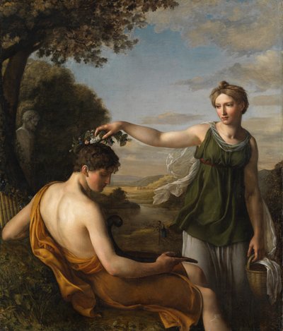 Cloe, de Oeri, Hans Jakob (1782-1868). Óleo sobre lienzo de Hans Jakob Oeri