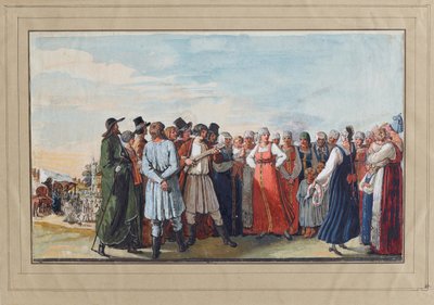Danza rusa, por Oeri, Hans Jakob de Hans Jakob Oeri