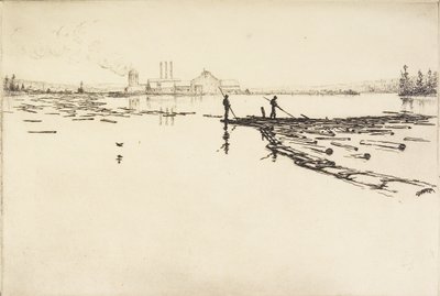 El Boom de los Troncos, c.1924 de Hans Kleiber