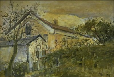 La casa de reuniones en Slagslunde de Hans Knudsen