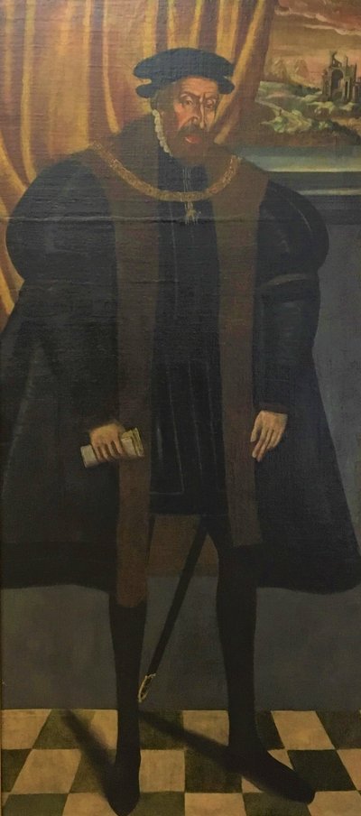 Emperador Fernando I de Habsburgo (sin marco) de Hans Krell