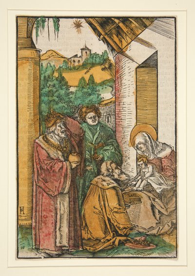 Adoración de los Magos de Hans Leonard Schaufelein