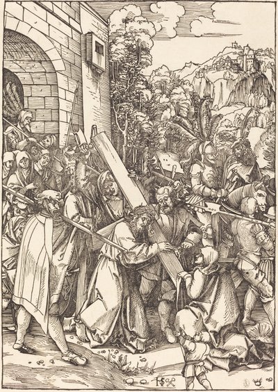 Cristo Portando la Cruz de Hans Leonard Schaufelein