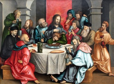 La última cena de Hans Leonhard Schäufelein