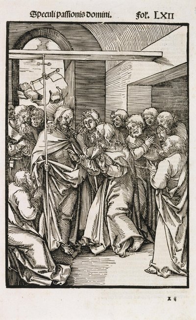 Tomás duda de las heridas de Cristo de Hans Leonhard Schäufelein