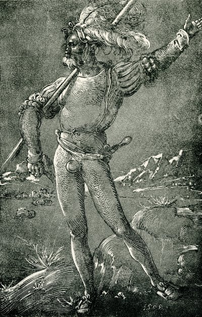 Mercenario suizo de Hans Leu