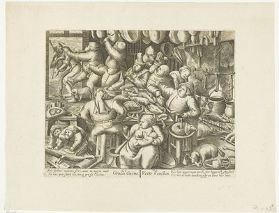 De vette keuken The Grasse Kitchen / De Vette Keuken (título sobre el objeto) de Hans Liefrinck (I)