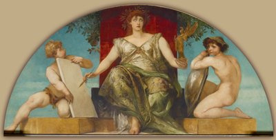 Alegoría de la Ley y Verdad de la Representación de Hans Makart