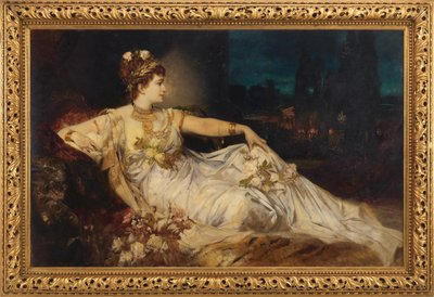 Charlotte Wolter (1834-1897) como «Mesalina» en «Arria y Mesalina» de Adolf von Wilbrandt de Hans Makart