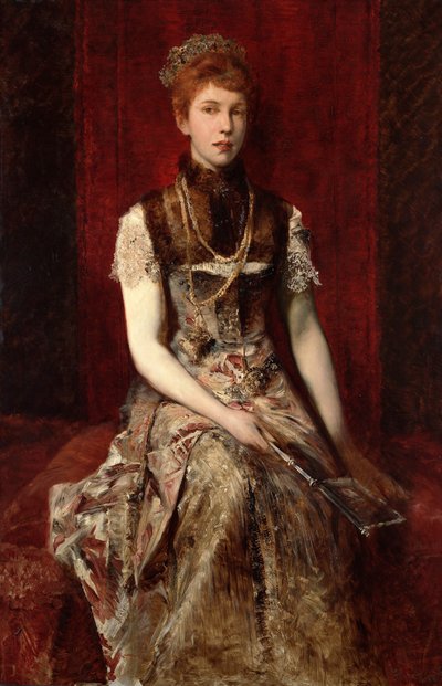 Dora Fournier-Gabillon alrededor de 1879 de Hans Makart