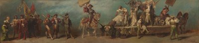 Proyecto para el desfile festivo de 1879 - Los curtidores de Hans Makart