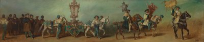 Proyecto para el desfile festivo de 1879 - Los hojalateros de Hans Makart