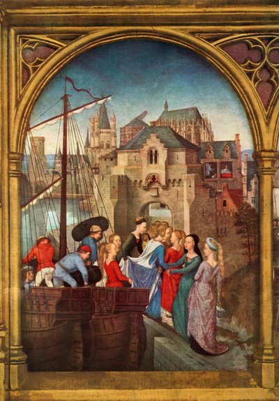 Llegada a Colonia, 1489 de Hans Memling