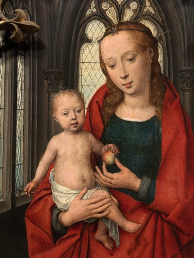 Detalle del relicario de Santa Úrsula de Hans Memling