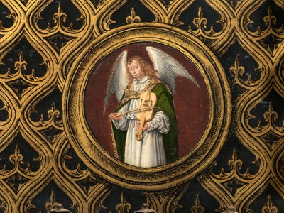 Detalle del relicario de Santa Úrsula de Hans Memling