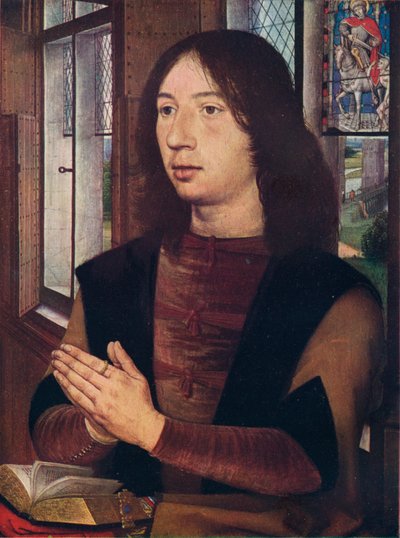 Maarten van Nieuwenhove, del Díptico de Maerten van Nieuwenhove de Hans Memling