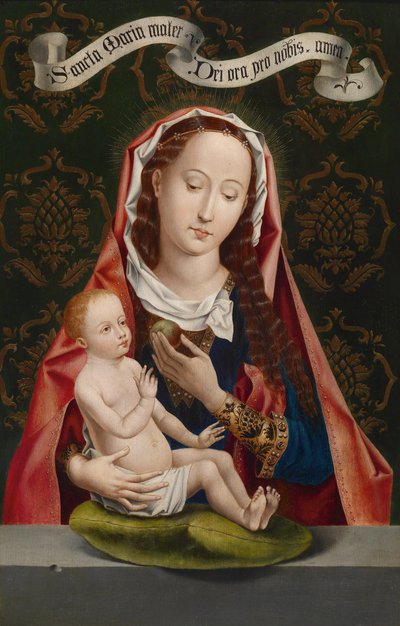 Madonna de la manzana de Hans Memling