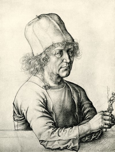 Retrato de un orfebre de Hans Memling