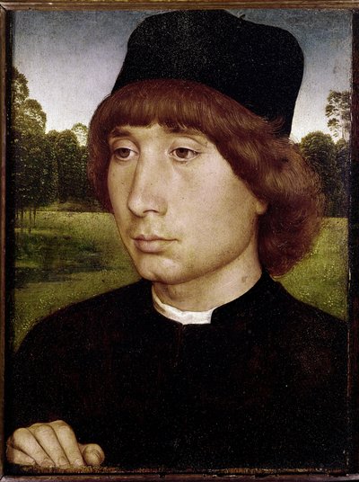 Retrato de un joven de Hans Memling